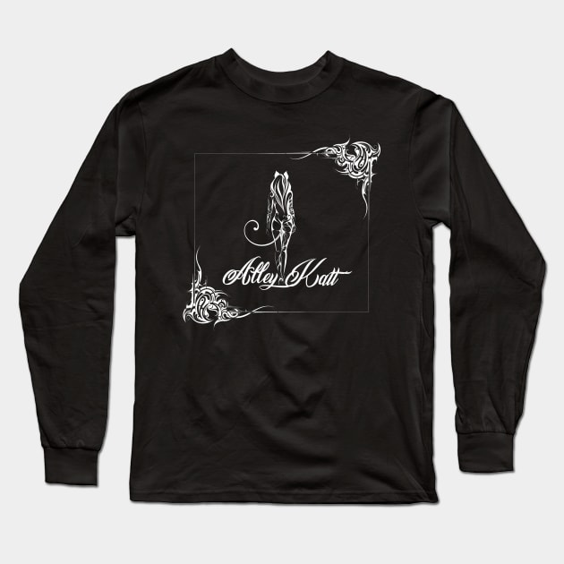 AlleyKatt White Label Long Sleeve T-Shirt by AlleyKatt Creations